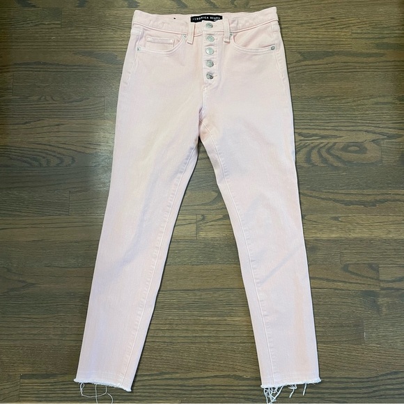 Veronica Beard Debbie 10" Button fly  Skinny Jeans Size 26 - Picture 5 of 13